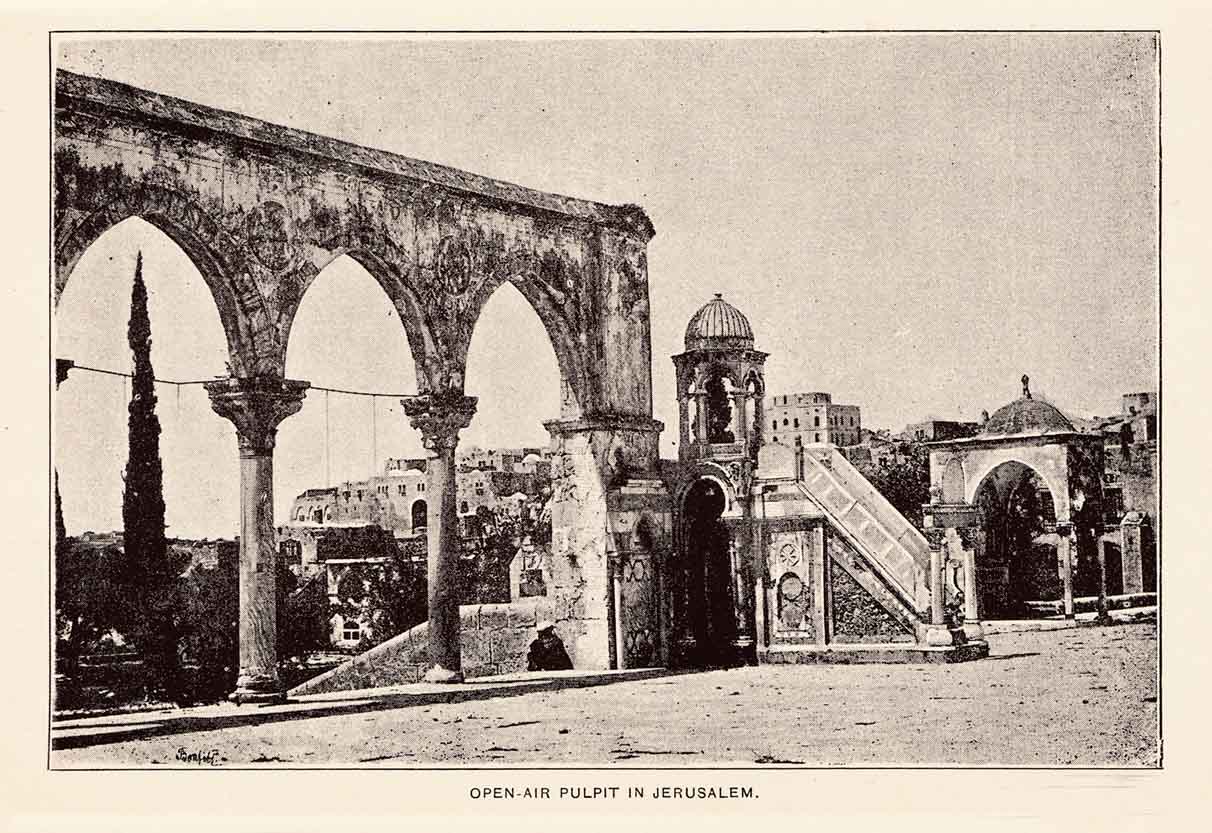 Open Air Pulpit Jerusalem