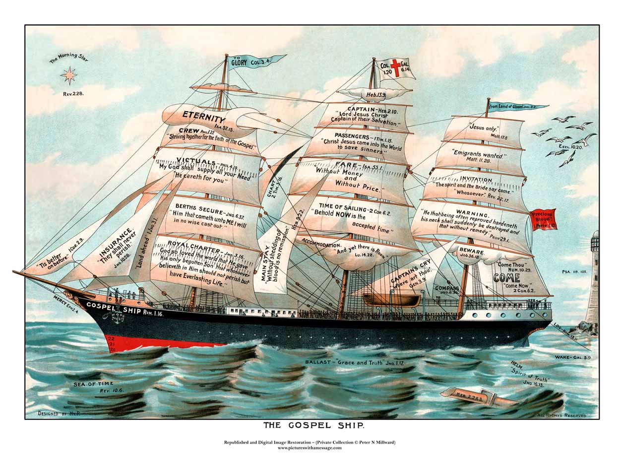 The Gospel Ship Victorian Edition